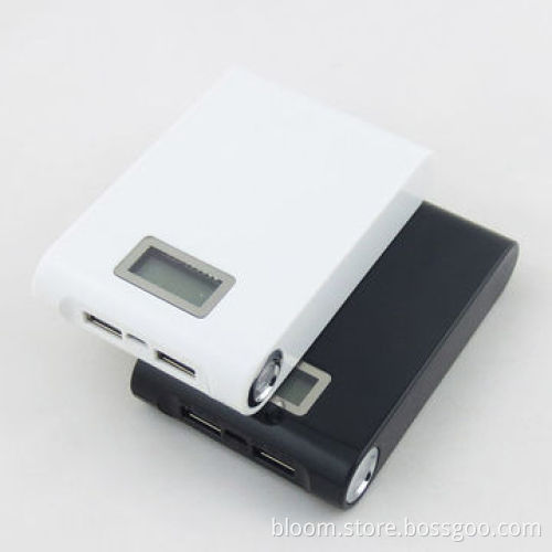 1,200mAh LED Power Bank for iPhone with LED Torch, White/BlackNew